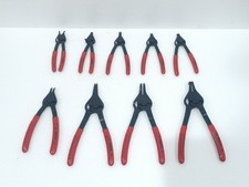 PROTO CIRCLIP/ RING  PLIERS ASSORTMENT  INTERNAL / EXTERNAL LOT OF 9 PC ( FEDEX)