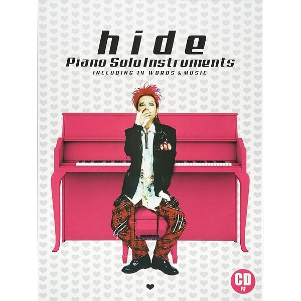 hide / piano solo instruments Score Book Sheet Music Collection w/ CD X Japa FS
