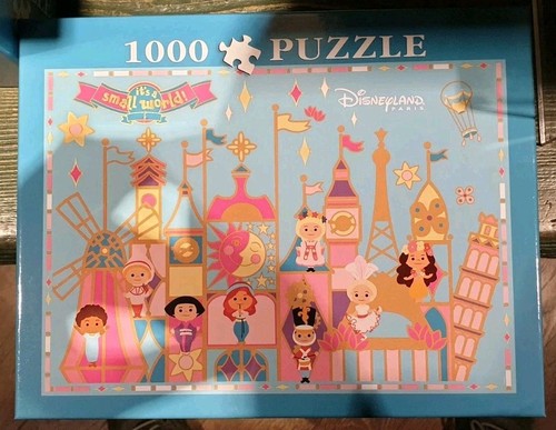 PUZZLE SMALL WORLD 1000 PIÈCES Disneyland Paris - Photo 1/3