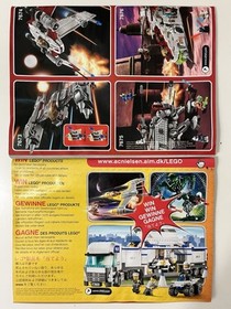 LEGO Star Wars Republic Attack Gunship 7676 INSTRUCTION MANUALS ONLY