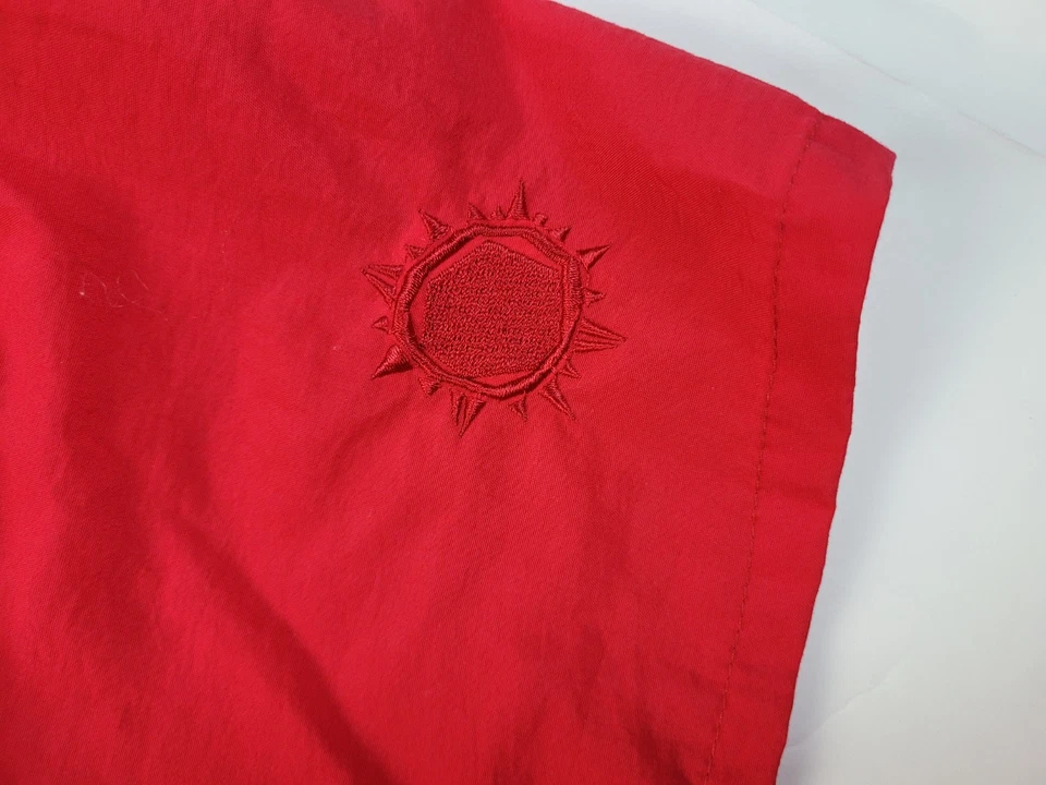 Cheetah мужской плавки доска шорты красный большой нейлона винтажный - Изображение 2 из 4