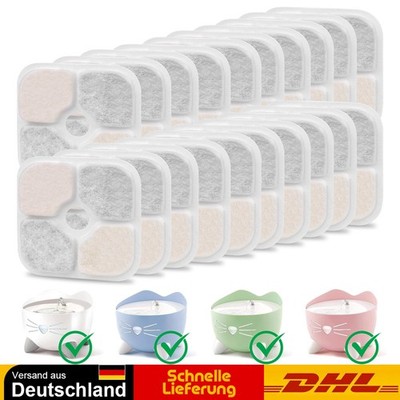20er-Pack - Trinkbrunnenfilter-Ersatzfilter für Catit PIXI Trinkbrunnen 43717