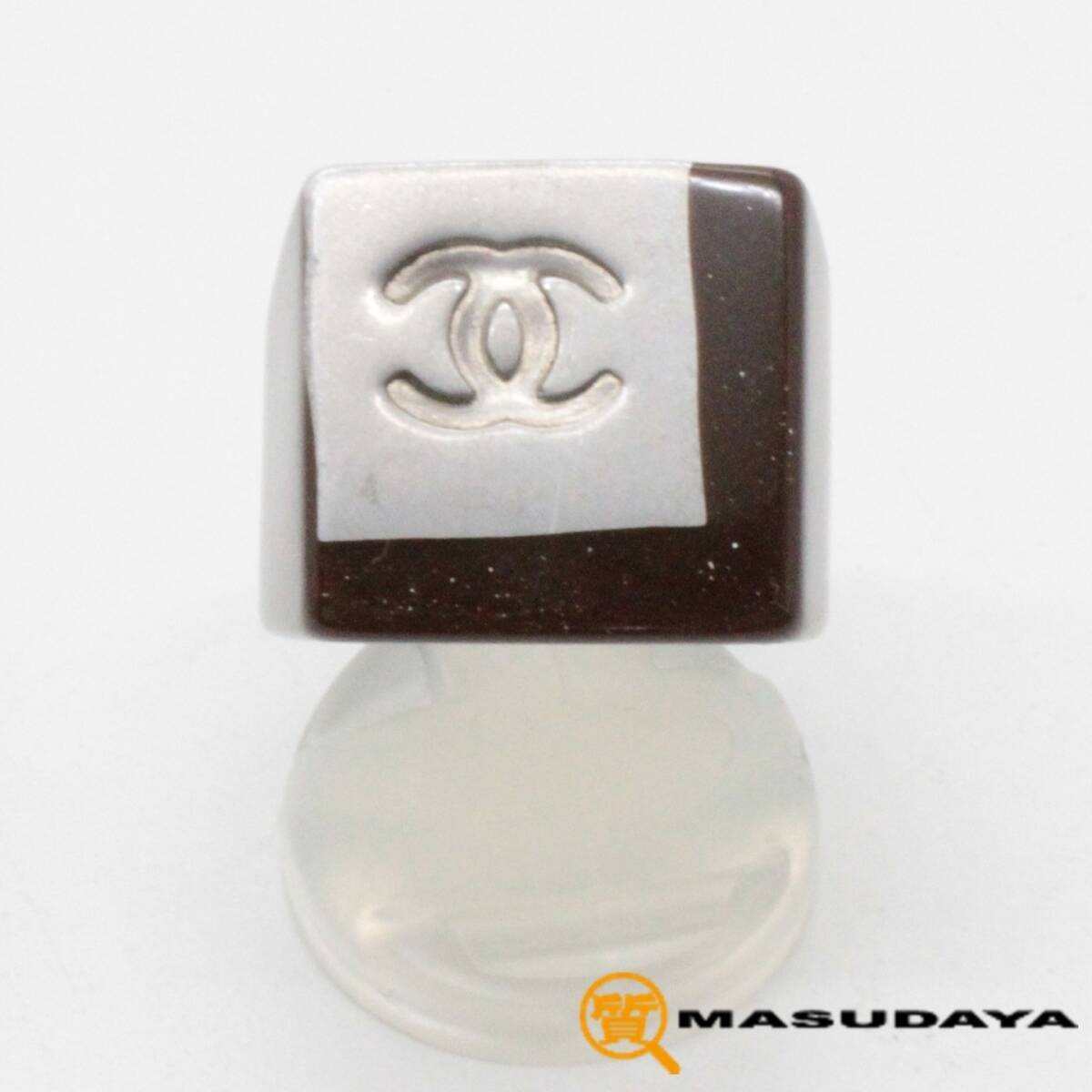 CHANEL Coco Mark Square Ring - image 1