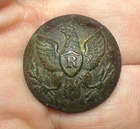 Riflemen Civil War Coat Button