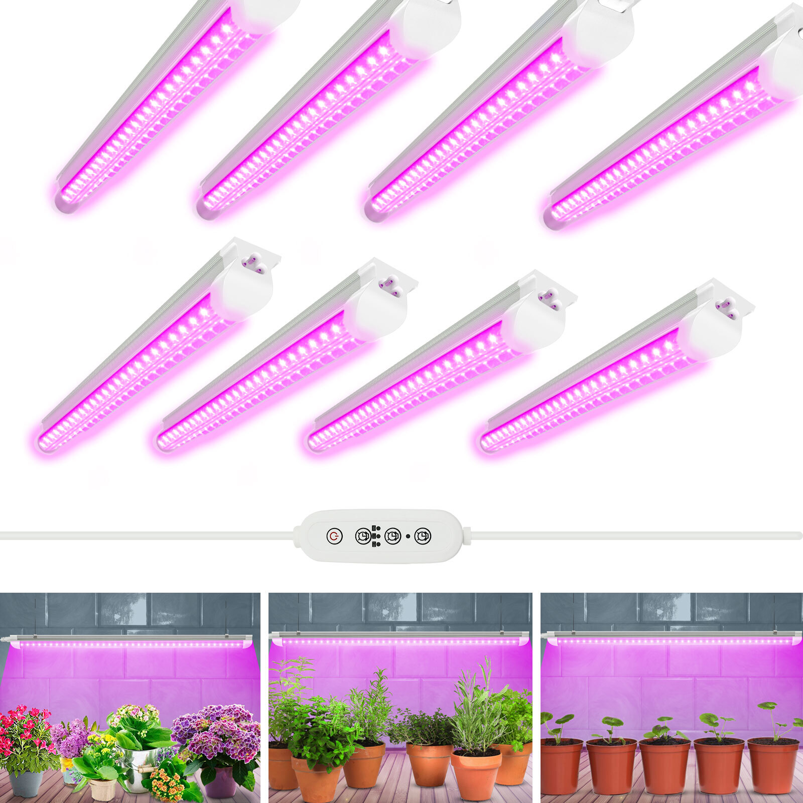 Fixture Full Spectrum Linkable Plant Lamp