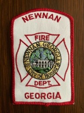 Vintage Newnan Georgia Fire Dept Embroidered ...