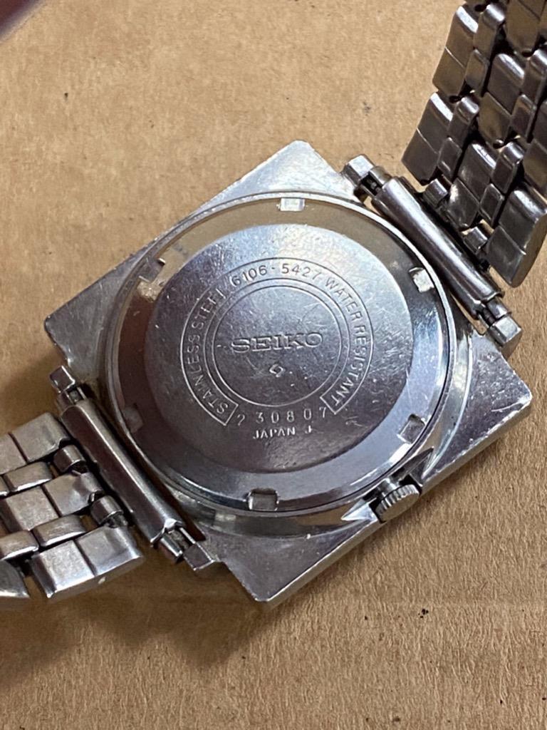 腕時計　SEIKO ビンテージ Seiko SND367PC Chronograph Date Quartz Mens Watch Authentic