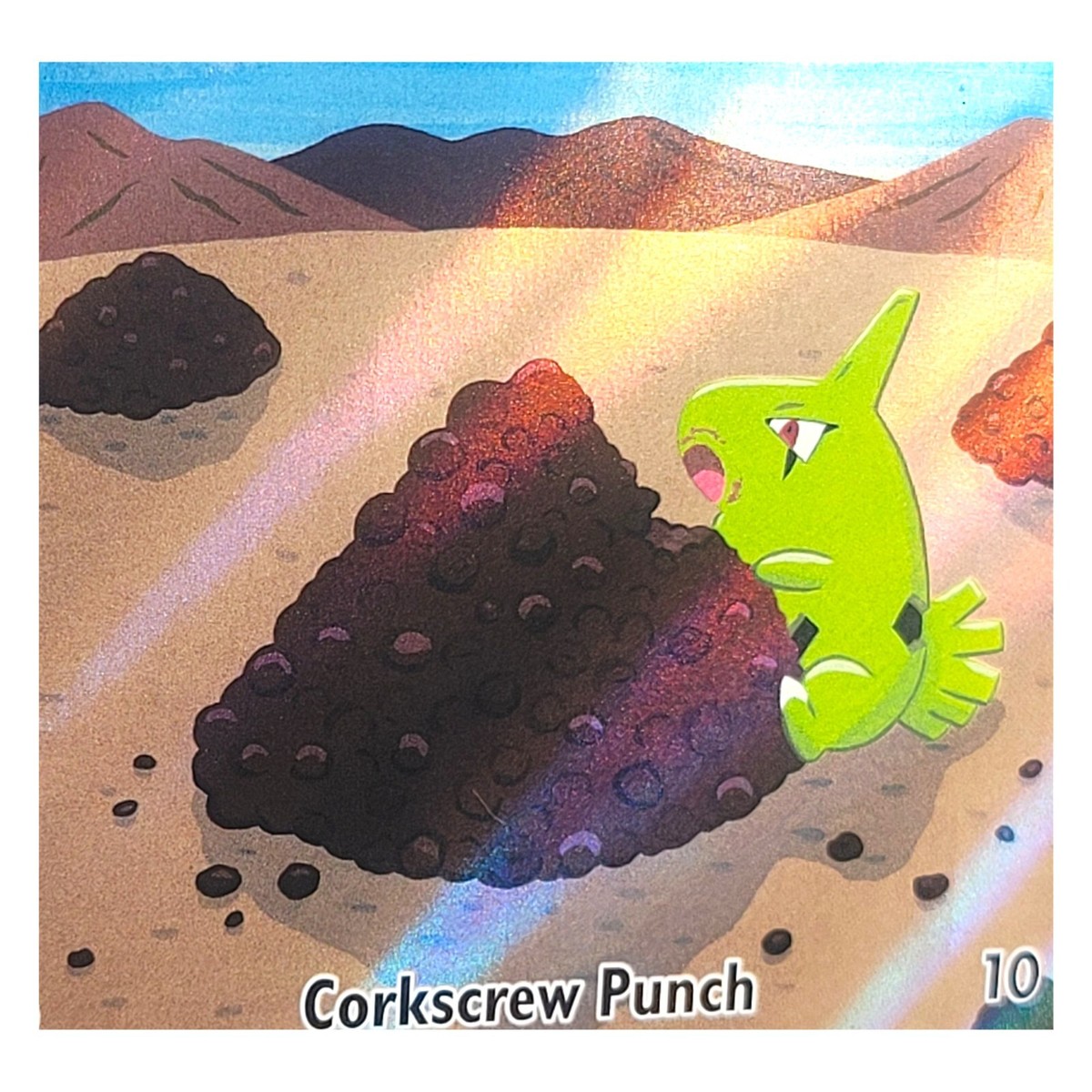 Larvitar 203/197 Full Art Holo Obsidian Flames OBF Larvitar 203/197 Full Art Holo Obsidian Flames OBF