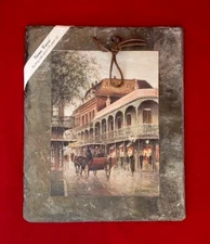 New Orleans Slate Board Art - Vieux Carre - Antoine's Restaurant O.L. Coleman