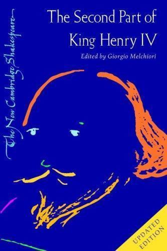 The Second Part of King Henry IV Shakespeare Hansen Melchiori Paperback 2e
