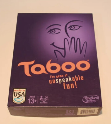 Taboo Board Game, 2013 Edition, The Game of Unspeakable Fun w/ Squeaker New  