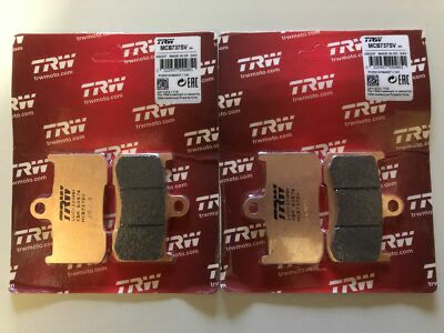 2 X TRW Lucas Bremsbeläge vorn MCB737SV Kawasaki ZX9R Bj.2002-2003