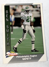 1991 Pacific Trading Co NFL Trading Card #393 Ben Smith Philadelphia Eagles