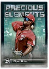 2023 Bowman Platinum - Precious Elements #PE-24 Elijah Green (RC)
