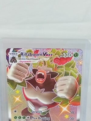 Rillaboom VMax Hp 330 Holo #SV106 Pokmon Card 2021 | eBay