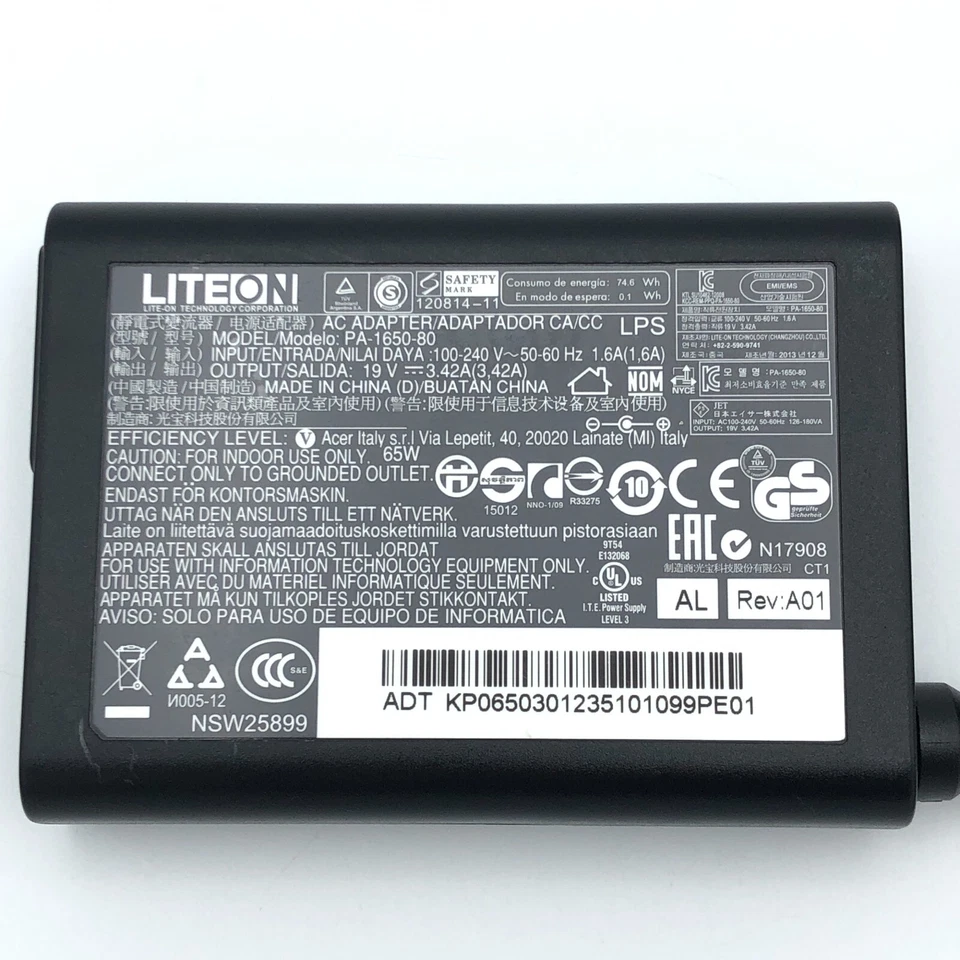 Original Adapter OEM Charger for Samsung Series 5 Ultrabook 5 NP530U3C Laptop - image 2 of 4