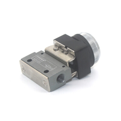 MOV-03A Mechanical Button Valve 2 Position 3 Way 1/8'' Pneumatic Control Valve