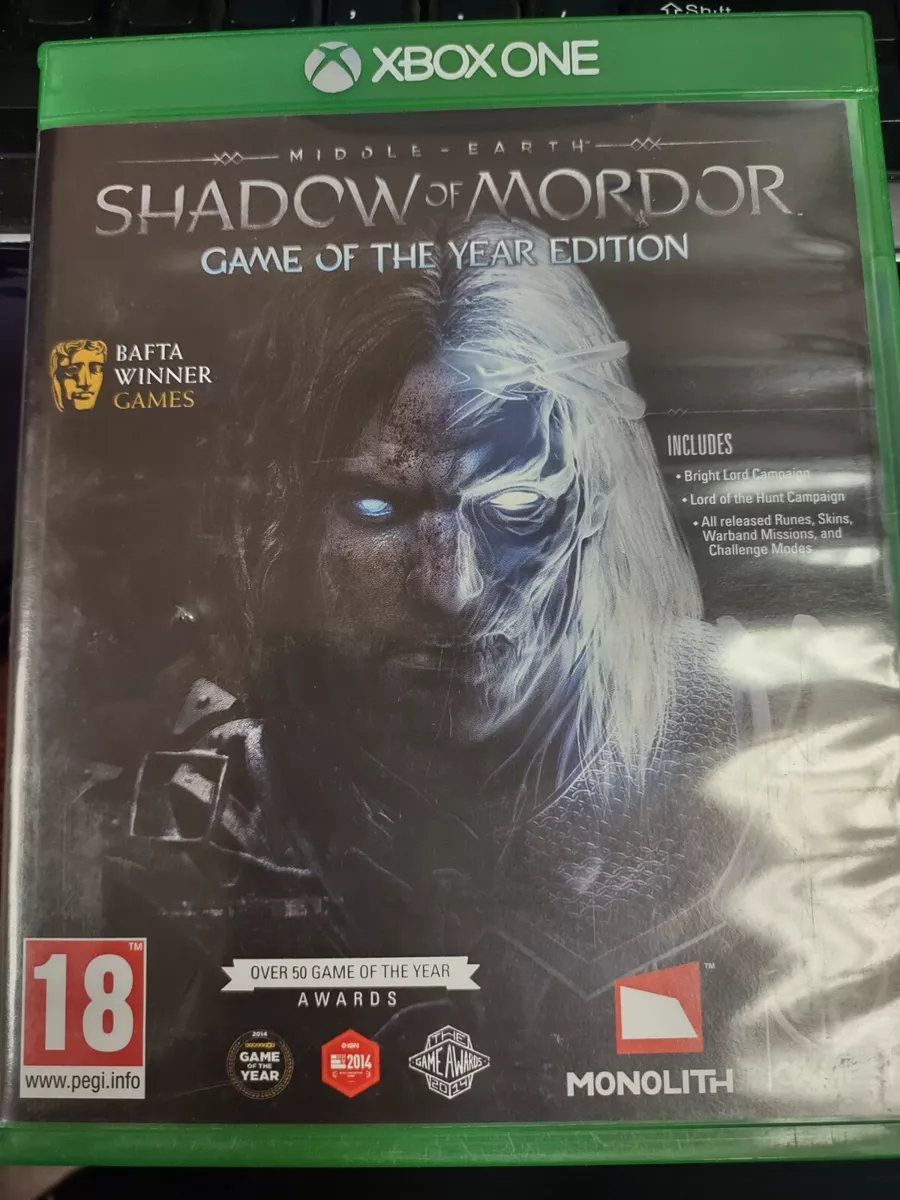 Middle-earth: Shadow of Mordor Game of the Year Edition - Xbox One, Xbox  One