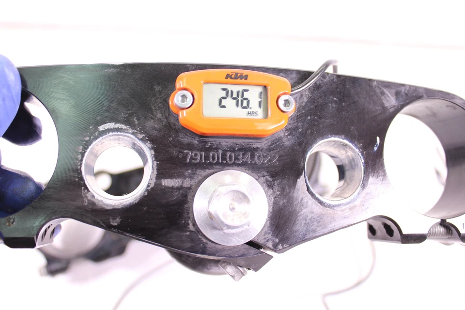 KTM 450 SX-F 2019 abrazaderas triples/árboles 7900103202230 7910103402230 Foto 3 de 4