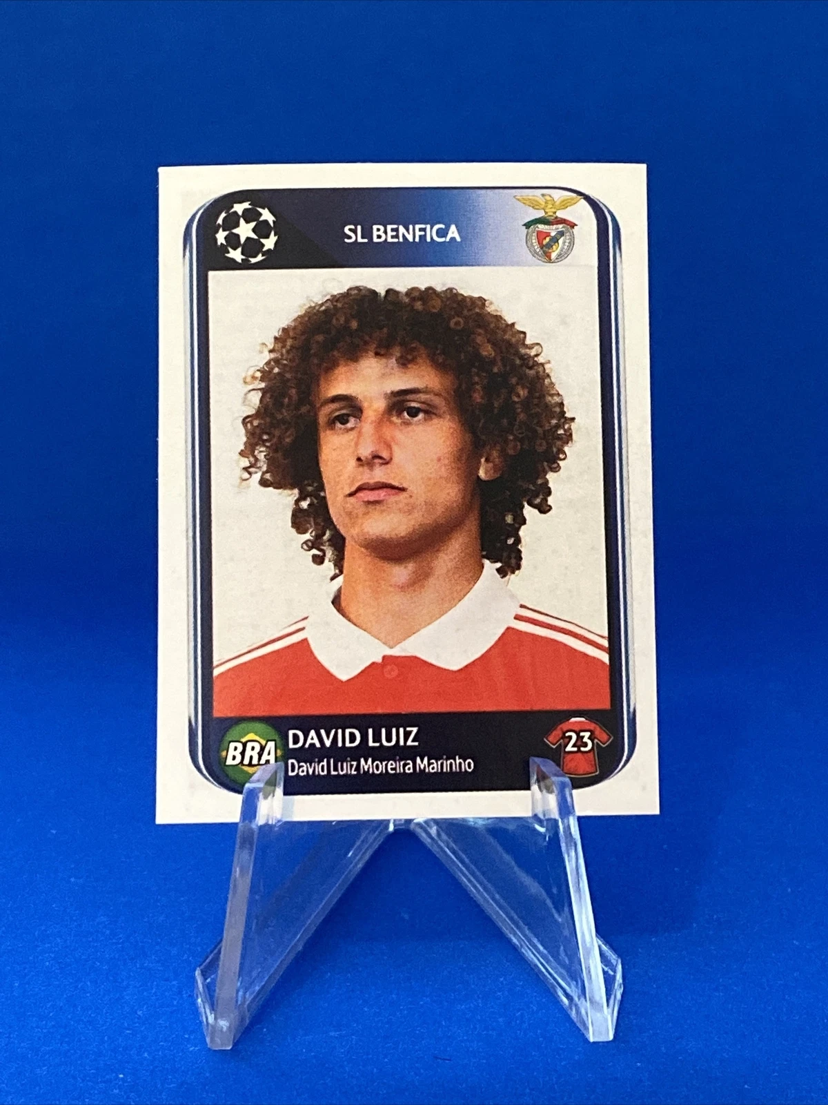 David Luiz trading card