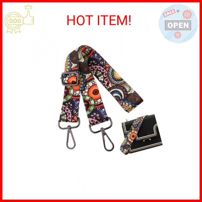 Guitar Strap for Crossbody Bag - Guitar Purse Straps Replacement Crossbody Bag S