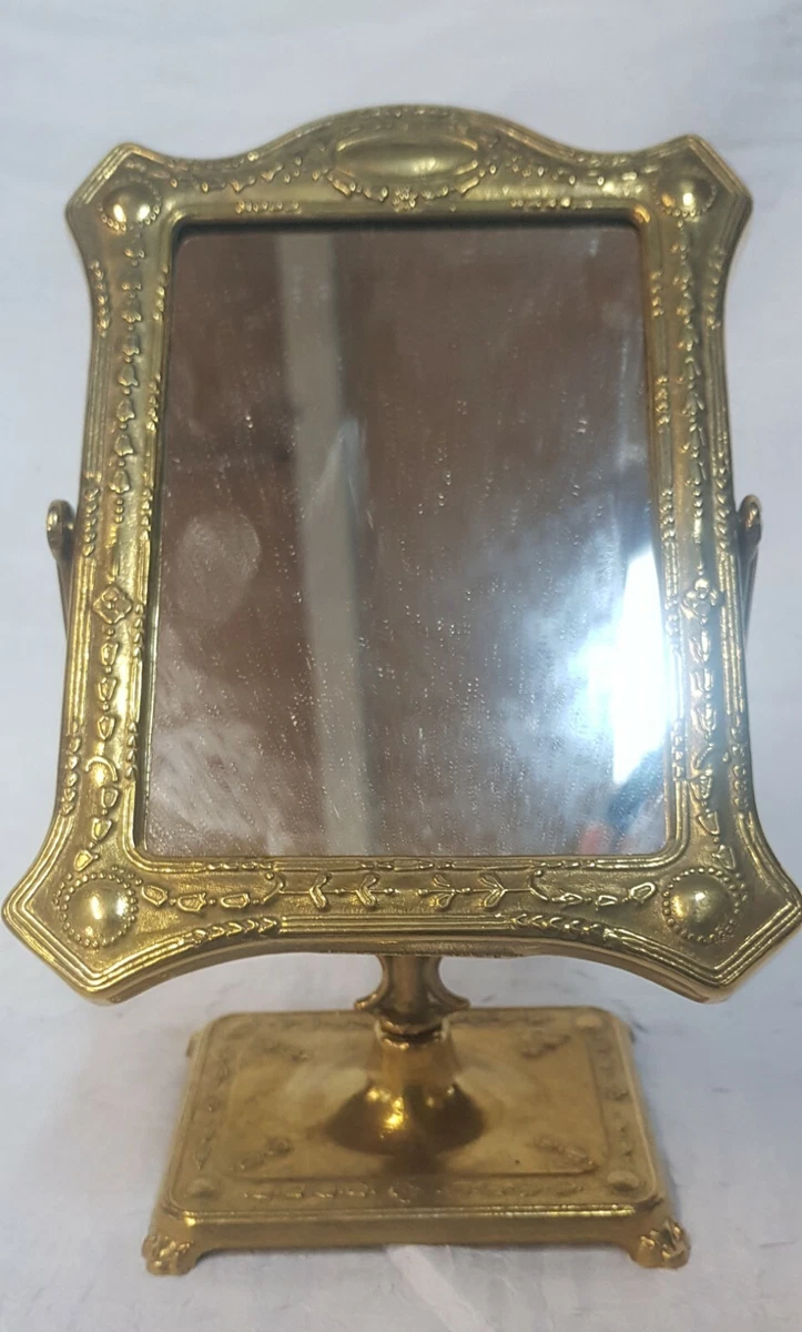 Miroir sur Pied Ancien en Porcelaine de Meissen, 19ème Siècle en vente