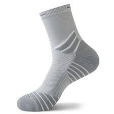 2 Pairs ZONBAILON Basketball Compression Training Socks Sport Crew Socks for Men