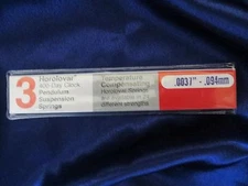 400 Day / Anniversary Clock .0037 Suspension Spring / Wire - Horolovar