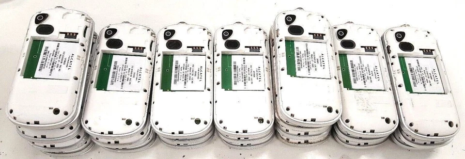 Lote de 16 Alcatel One Touch Chat OT-606A GSM 3G telefone deslizante T-Mobile atacado - Imagem 3 de 4