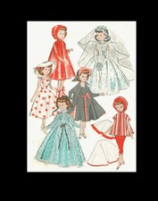 Pattern for 10" Little Miss Revlon Fashion Doll 8353