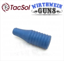 EntirelyCrimson Ribbed Charging Handle for TacSol X-Ring Matte Blue