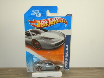 Ferrari 458 Italia - Hotwheels Faster Than Ever 146/244 - 1:64 in Box *55262