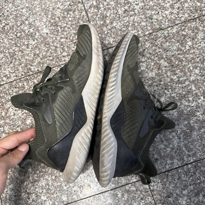 Size 9.5 - adidas AlphaBounce Green Camo | eBay