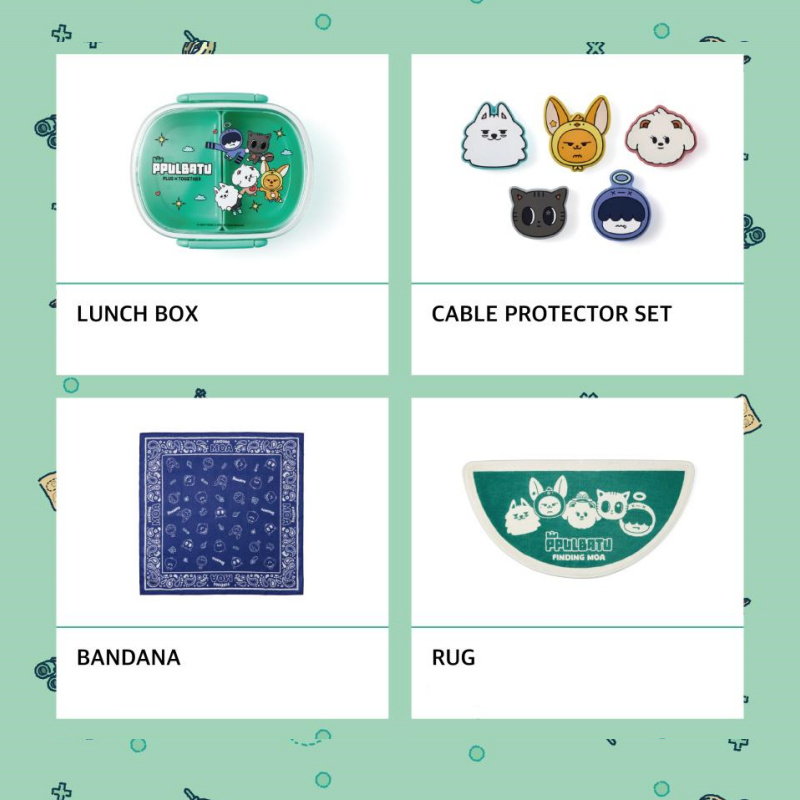 プルパドゥ　TXT FINDING MOA タブレットポーチ 公式 TXT - [FINDING MOA] (PPULBATU OFFICIAL MD Tablet Pouch