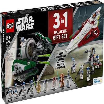 Lego Star Wars: Jedi Masters Gift Set | 66787 | 3 in 1 | 654