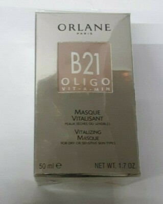 1.7oz ORLANE B21 OLIGO VIT A MIN VITALIZING MASQUE for DRY & SENSITIVE sealed