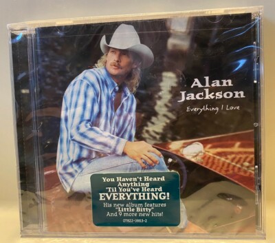 Everything I Love - Audio CD By Alan Jackson - New Sealed, Original Release