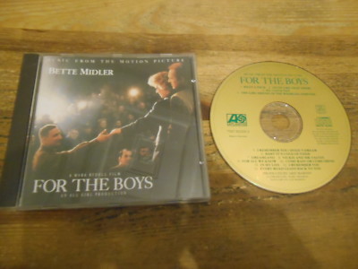CD OST Soundtrack - Mark Rydell : For The Boys (13 Song) ATLANTIC jc