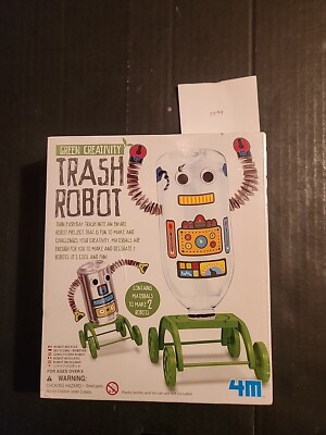 Green Science Trash Robot Kit Kidz Lab Kids Homeschool Learning Set NEW
