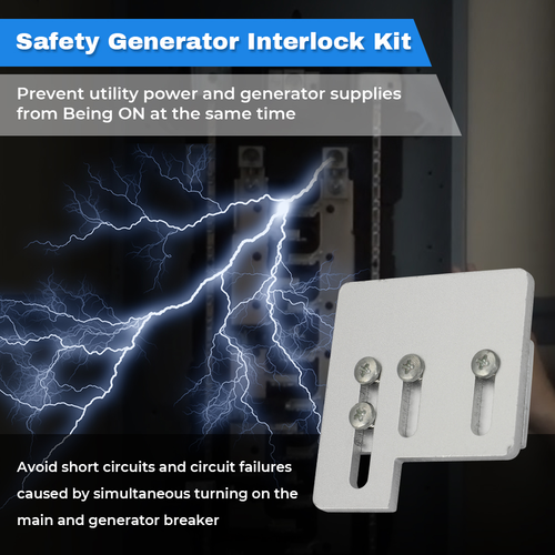 For Square D QO Homeline 150 200 Amp Panels Generator Interlock Kit US - Picture 9 of 12