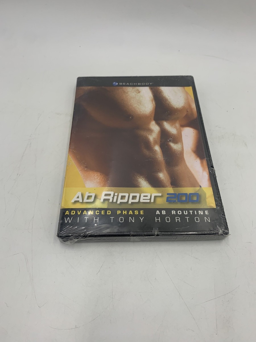 NEW BEACHBODY Ab Ripper 200 Advanced Phase Tony HORTON DVD FACTORY