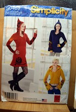 Simplicity 0469 Misses Knit Dress Tunic Top s...