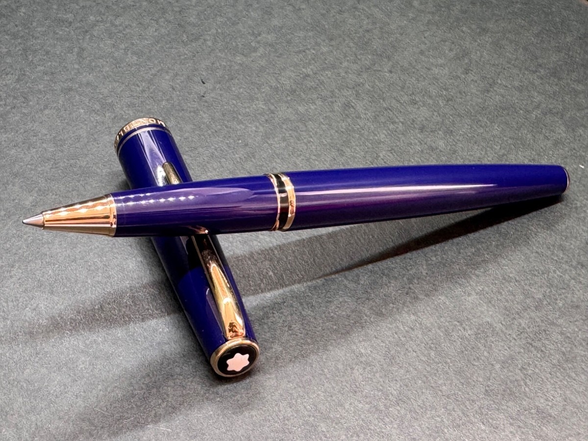 Excellent++] MONTBLANC GENERATION Navy-Blue GT Resin Cap-system