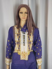 Pakistani Indian Orignal Embellished Lawn Shirt L/42 KurtiKurta Top TunicKameez