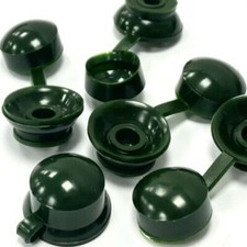 PVC Plastic Screw Cover Caps For Corrugated Roofing Sheets Various Colours