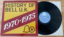 The History of Bell U.K. 1970-1975 - USA LP EX - glam rock glitter rock comp
