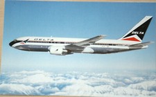 40306 AK Aereo Delta Air Lines Boeing 767 -300ER Volo Internazionale