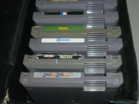 NINTENDO NES GAME LOT BASES LOADED II DOUBLE DRIBBLE KINGS OF BEACH HOOPS TRACK