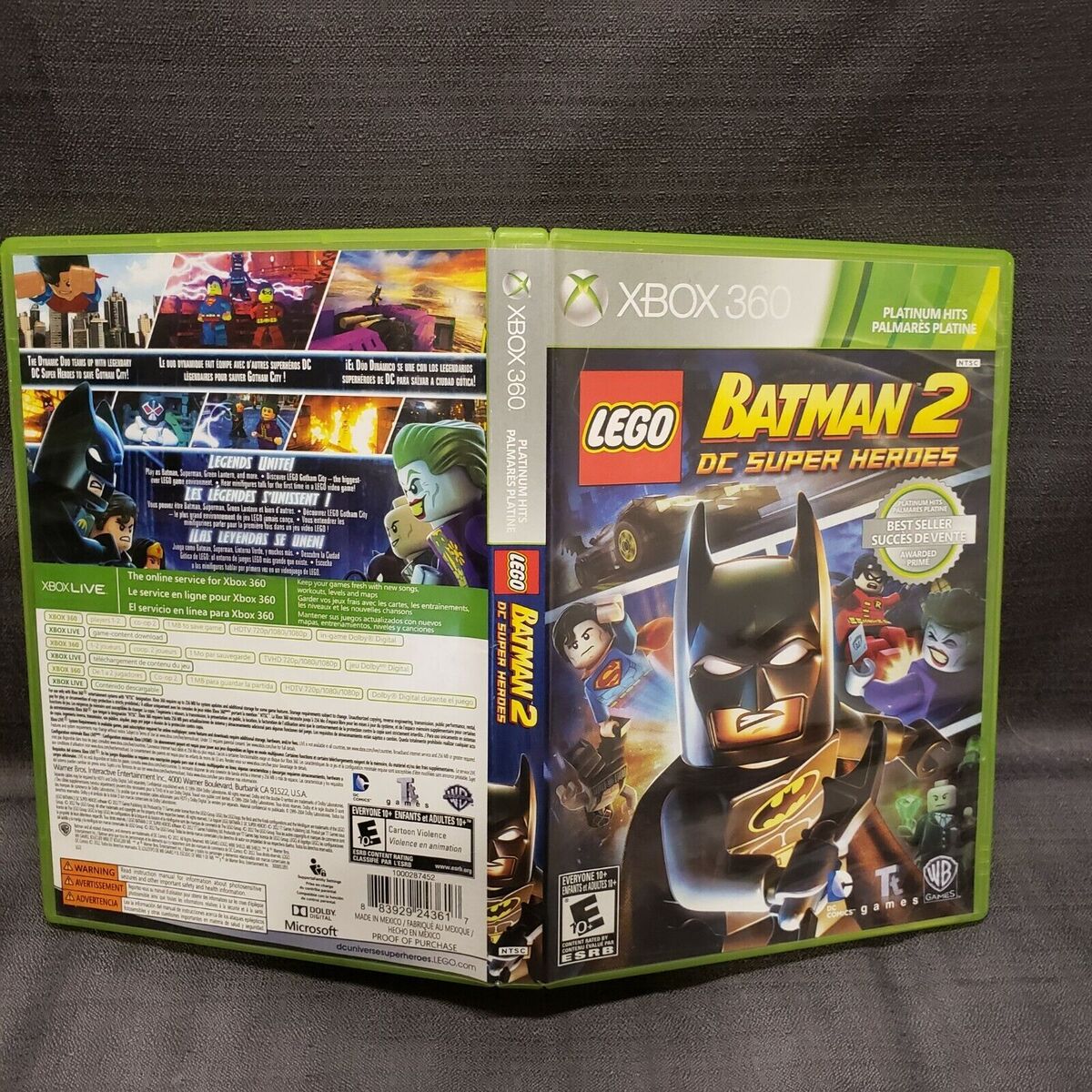 Xbox 360 : LEGO Batman 2: DC Super Heroes VideoGames 883929243365