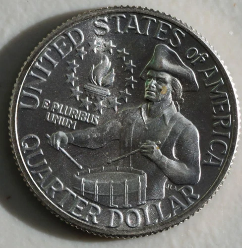 1976 S 40% Silver Bicentennial Washington Quarter BU Coin Drummer Boy 25 Cents